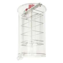 ZhdnBhnos Transparent Honey Extractor 2 Frame Honey Bee Extractor Beekeeping Equipment - Clear - View 2