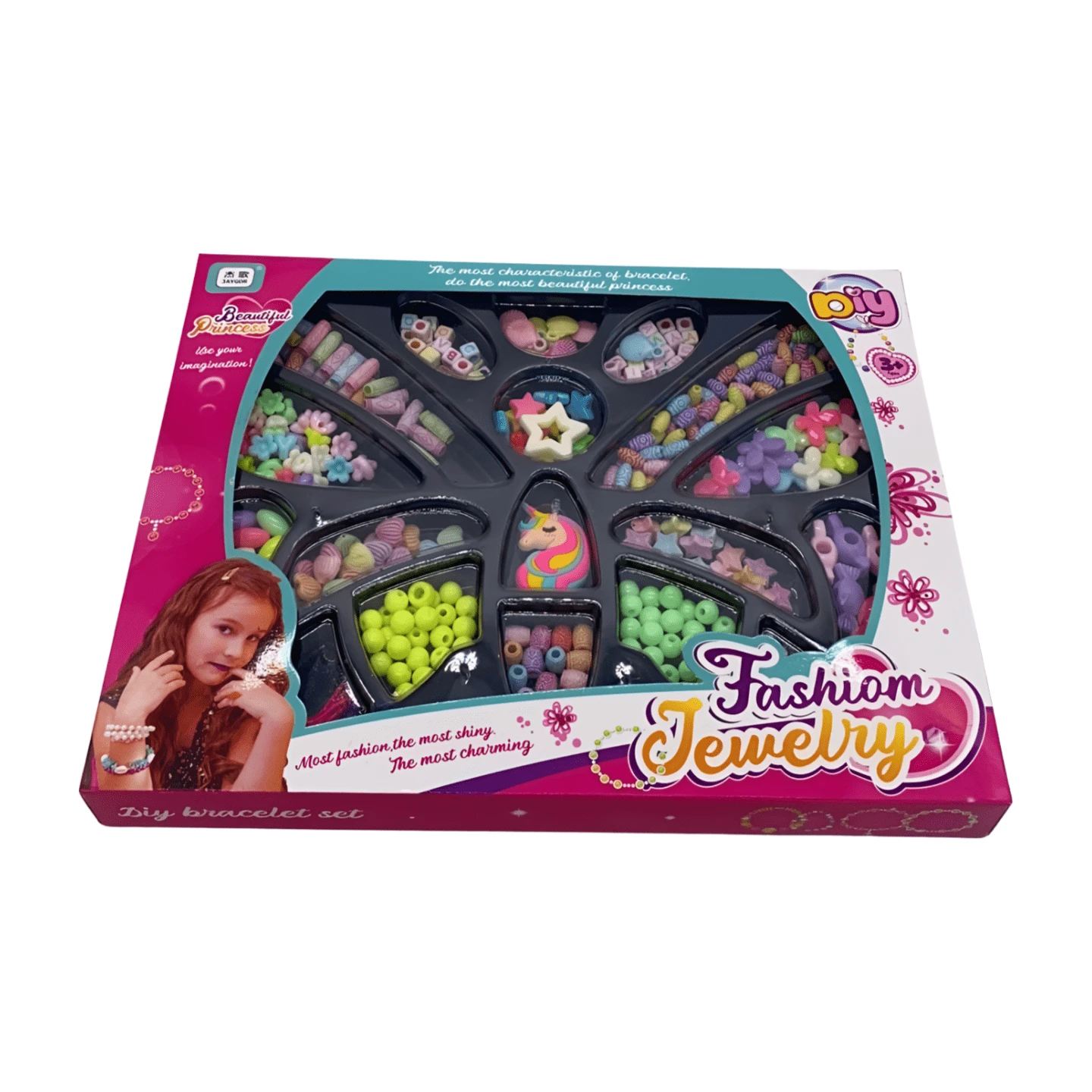 Kit de fabrication de bijoux à perles pour activités manuelles