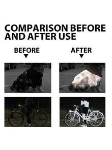 Spray reflectante, spray reflectante fluorescente para la noche para seguridad de bicicleta, ropa y accesorios