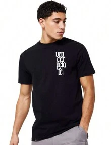 Men's Oversized Shirt Win By Faith Premium T-Shirt 100% Cotton Reinforced Street Fashion - màu đen - Xem 1