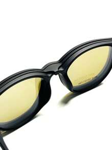 Round Clip On Glasses Frame TR-90 Material With Spring - 黑色 - 查看 6