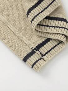 Balabala Jersey de niño, nueva mezcla de lana, aspecto de capa cómoda, 2024 - Amarillo - Ver 6