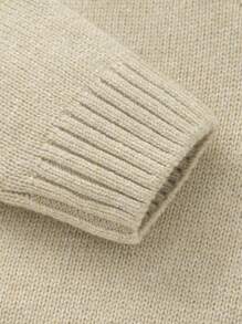 Balabala Jersey de niño, nueva mezcla de lana, aspecto de capa cómoda, 2024 - Amarillo - Ver 5