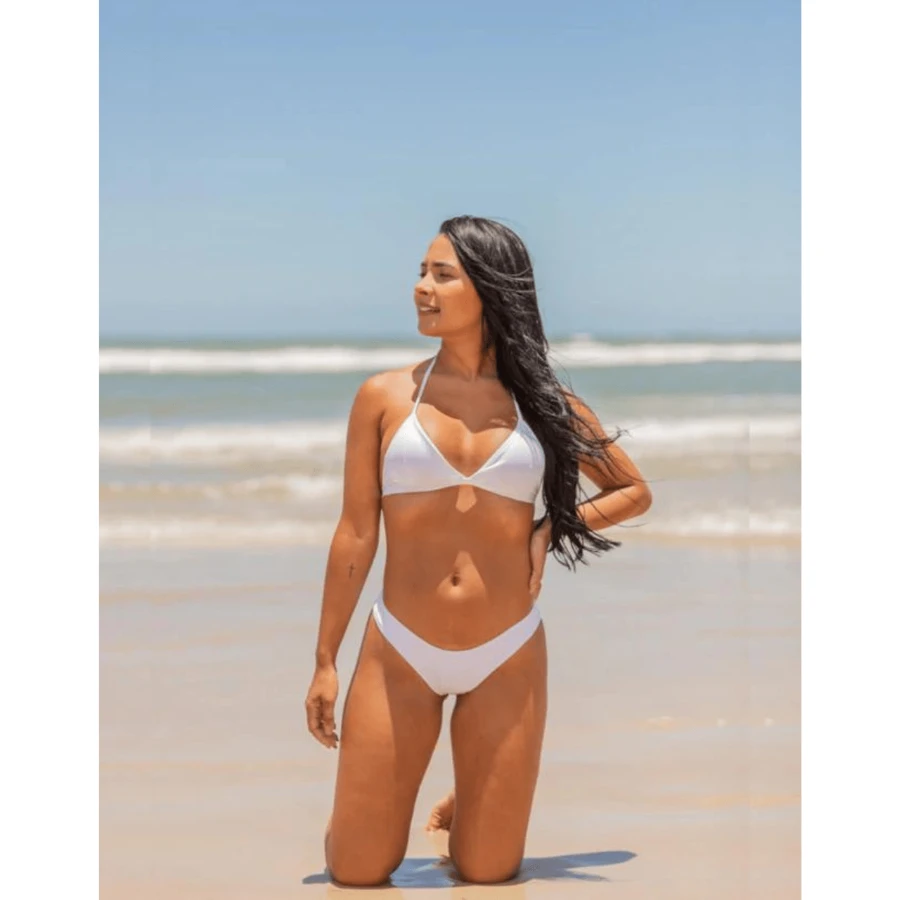 2024 Collection: Delta Wings Bikini Set – Enjoy The Special Price! - trắng - Xem 1