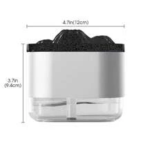 Essential Oil Aroma Diffuser, Simulation Flame Air Humidifier, 300ml Ultrasonic Cool Mist Diffuser, With RGB Realistic Fire Ambient Night Light For Home Office Car - White - View 14