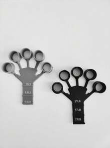 1 件硅胶 5 指手部锻炼器腕力器、篮球投篮矫正工具、手握力强化训练器 - 彩色 - 查看 14