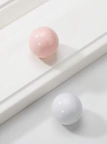 2pcs Ceramic Round Ball Cabinet Handles, Drawer Knobs For Furniture, Cabinets, Chests - View 5