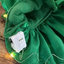 ÁRBOL DE NAVIDAD PERRINA PARA MASCOTA PERRO O GATO DISFRAZ - Verde - Ver 5