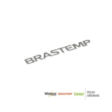 Brastemp Laminated Curved Emblem W11235568 - 銀色 - 查看 4