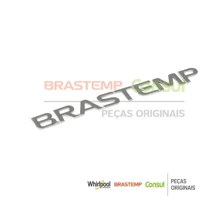 Brastemp Laminated Curved Emblem W11235568 - 銀色 - 查看 1