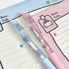 4 chiếc, Bút gel dạng ống lồng chủ đề bướm - Bút mực đen đầu nhỏ 0,5mm, Thích hợp cho người viết & thanh thiếu niên, Không có lông vũ, Từ 14 tuổi trở lên - Bộ quà tặng viết thanh lịch và mượt mà, Bút viết chữ ký cho kỳ thi cuối kỳ dành cho nam và nữ Bút viết chữ ký Bút gel Bộ bút bi - Nhiều màu - Xem 7