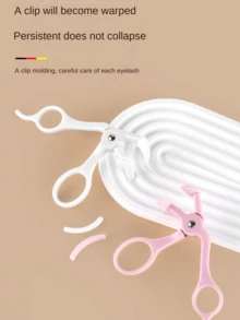 1pc Eyelash Curler, Wide Angle, Compact Design, Easy To Use, Long-Lasting Curl Without Pinching Eyelids