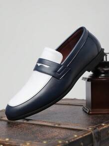 Men's Dress Shoes - 藍色 - 查看 1