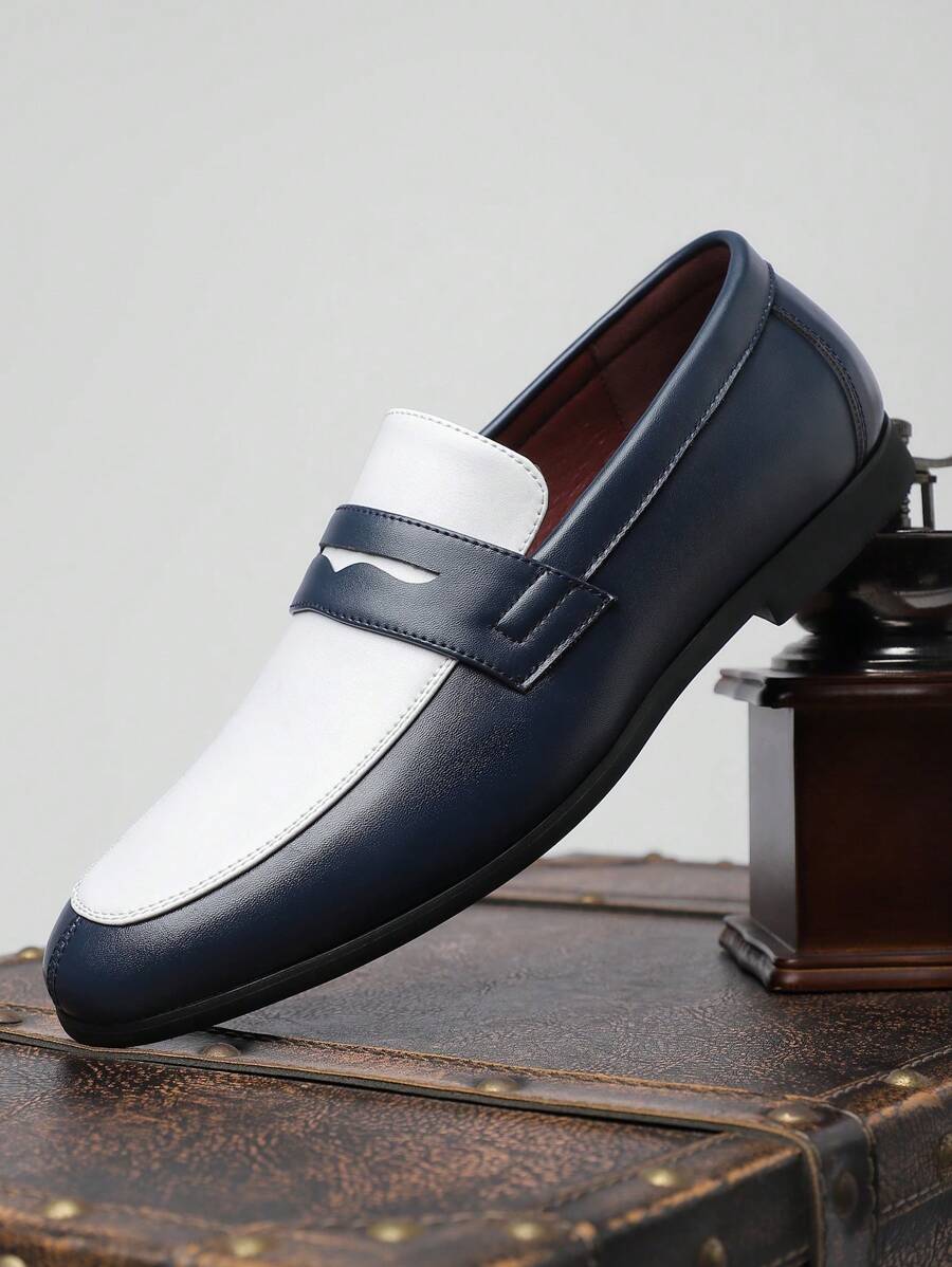 Men's Dress Shoes - 藍色 - 查看 1