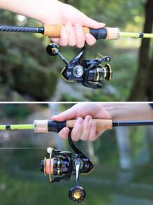 SOUGAYILANG Spinning Fishing Reels Left/Right Inter-Change 5:0:1 & 4:7:1 Gear Ratio13BB Fishing Reels For Freshwater Or Saltwater Fishing