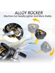 SOUGAYILANG Spinning Fishing Reels Left/Right Inter-Change 5:0:1 & 4:7:1 Gear Ratio13BB Fishing Reels For Freshwater Or Saltwater Fishing