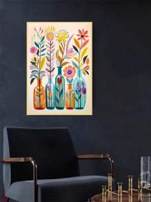 1pc DIY Diamond Painting - Full Drill Rhinestone Embroidery Home Decoration, 11.8*15.7 Inch - Multicolor - View 4