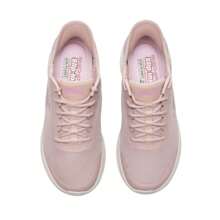 Skechers Giày chạy bộ GO RUN LITE dành cho nữ, giày thể thao nhẹ thường ngày để tập luyện thể dục trong nhà/ngoài trời, kiểu dáng số 129449 - Màu Hồng baby - Xem 4
