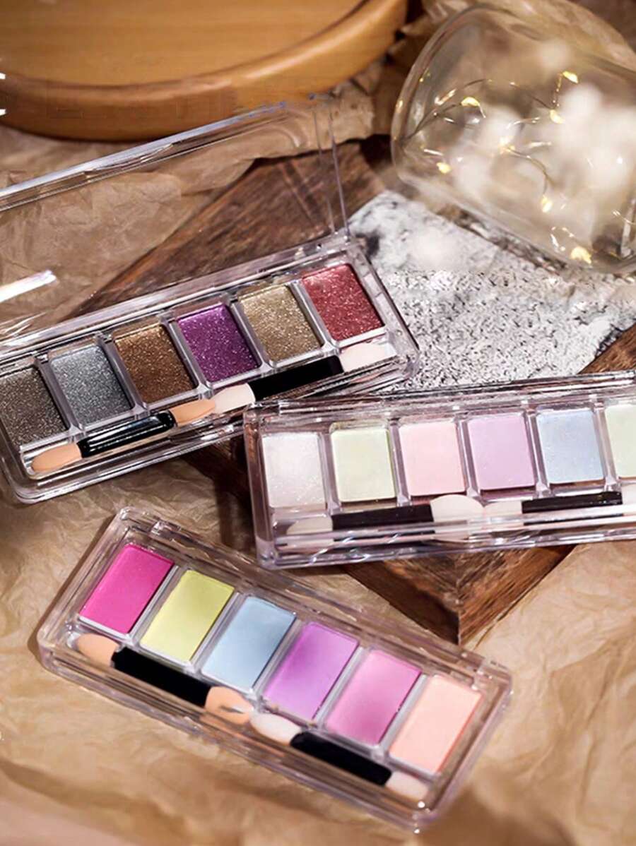 6件套畅销流行美甲变色龙粉 - 彩色 - 查看 1