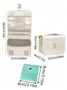 1-Piece Travel Toiletry Bag Makeup Storage Bag Hanging Makeup Bag For Shower Room Accessories Portable Bathroom Waterproof Makeup Bag Storage Rack Makeup Bag Makeup Storage Bag Travel Essentials School Supplies School Supplies Make Up Bag Holiday Essentials Cosmetic Bag Makeup Bags Makeup Pouch Makeup Organizer Holiday Winter Leopard Print Sausage Dog Women Gifts For Women