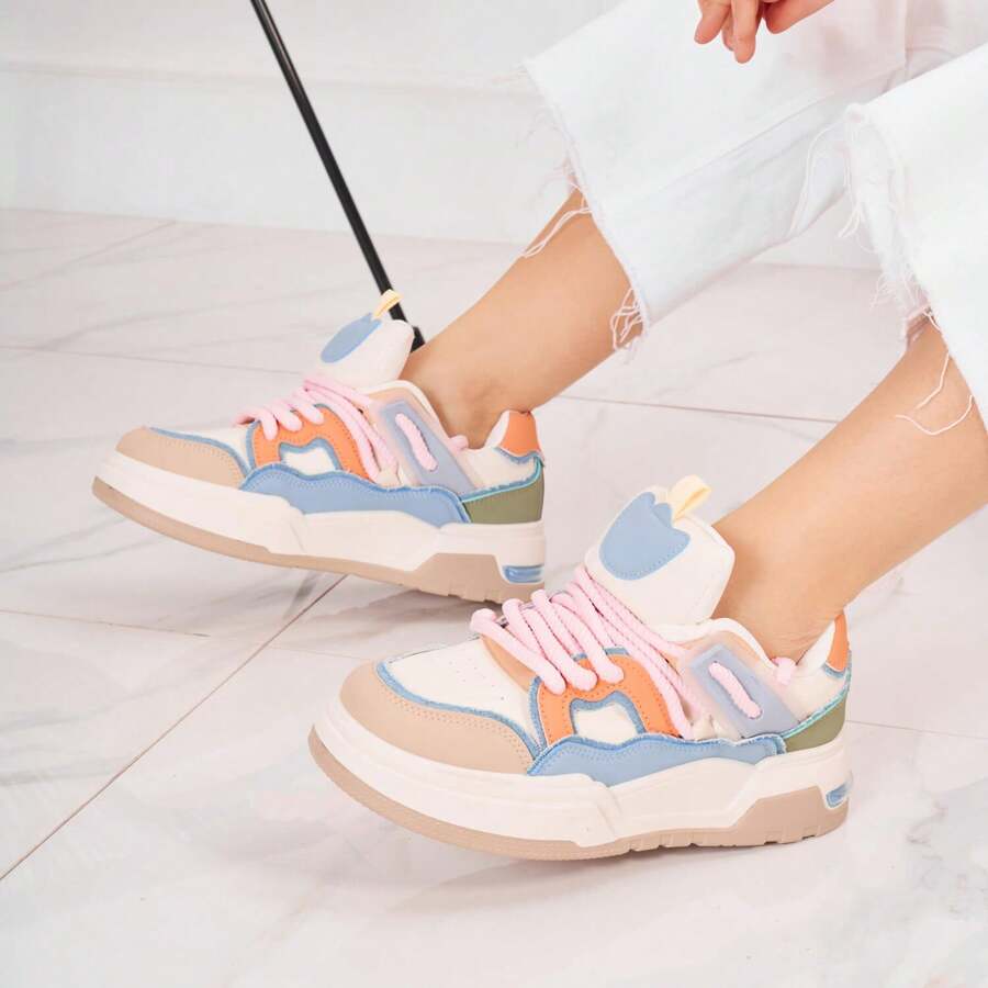 Giày thể thao đế dày thời trang đa năng thường ngày - Nhiều màu - Xem 1
