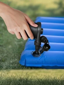 Bomba de aire eléctrica, bomba eléctrica portátil de aire DC12V para colchón, inflador/desinflador de llenado rápido para uso en exteriores con 3 boquillas, inflador portátil desinflador para inflables, colchón de aire, cama, sofá, aro de natación