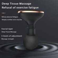 New Mini Massage Gun, Muscle Relaxation Fascia Gun, Home Use Vibration Massager, Portable Fascia Massage Device - Multicolor - View 5