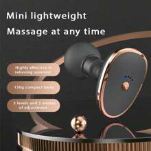 New Mini Massage Gun, Muscle Relaxation Fascia Gun, Home Use Vibration Massager, Portable Fascia Massage Device - Multicolor - View 2