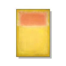 Famous Mark Rothko Colorful Abstract Artwork Poster Canvas Painting Modern Wall Art For Gallery Living Room Home Decoration