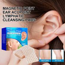 600 片装耳穴贴 舒适透气身体护理耳贴 - 米色 - 查看 1