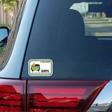 1 件垃圾箱火灾天数计数贴纸、垃圾箱火灾贴纸、干擦记号笔贴纸、工作贴纸、笔记本电脑贴纸、士气贴纸、工作幽默 | 聚乙烯贴纸、水瓶贴花、耐用乙烯基，适合日常使用