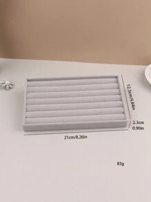 天鹅绒珠宝托盘收纳盒