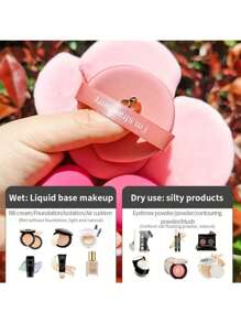 50 件化妆工具套装化妆粉扑和海绵 - 彩色 - 查看 4