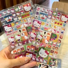 Sanrio 58 peças autoadesivas, adesivos de papel para bagagem, adesivos para laptop, adesivos para capa de celular, adesivos para motocicleta, adesivos para janela de carro, adesivos de parede e adesivos para caneca. Design à prova d'água. Presente de Natal!