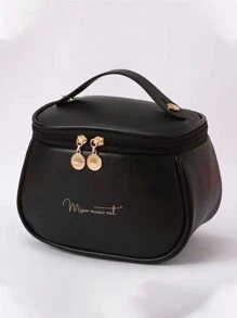 1 Stück Reise Make-up Organizer Tasche, wasserdichte Kosmetiktasche, Make-up Tasche mit großer Kapazität, Kulturtasche, Handtasche, Organizer Tasche, geeignet für Lippenstift, Ohrringe, Schmuck, Make-up Pinsel, Lidschattenpalette, Puder, Lotion, Kosmetikessenz, Brautjungferngeschenk, Geschenk für Mutter, Geburtstagsgeschenk, Geschenk für Freunde und Lehrer, Wohndekoration'