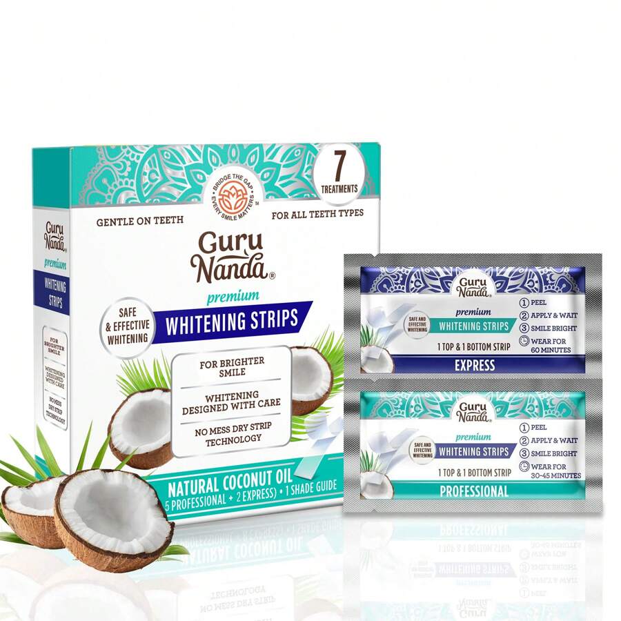 GuruNanda Whitening Strips (7-Day Treatment) - 白色 - 查看 1