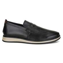 Men's Dress Shoes Moccasin Casual Sneakers - màu đen - Xem 2