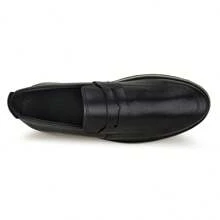 Men's Dress Shoes Moccasin Casual Sneakers - màu đen - Xem 4