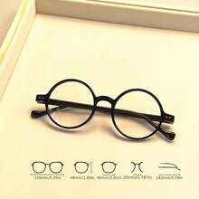 Fashion Green Circular Frame Presbyopic Glasses Female Reading Glasses +1.0-+4.0 - White - View 3