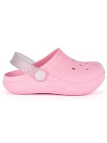 Children's Plain Babouche Sandal Flip Flop Boy Girl Light Comfortable Soft - 淺粉色 - 查看 3