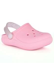 Children's Plain Babouche Sandal Flip Flop Boy Girl Light Comfortable Soft - 淺粉色 - 查看 2