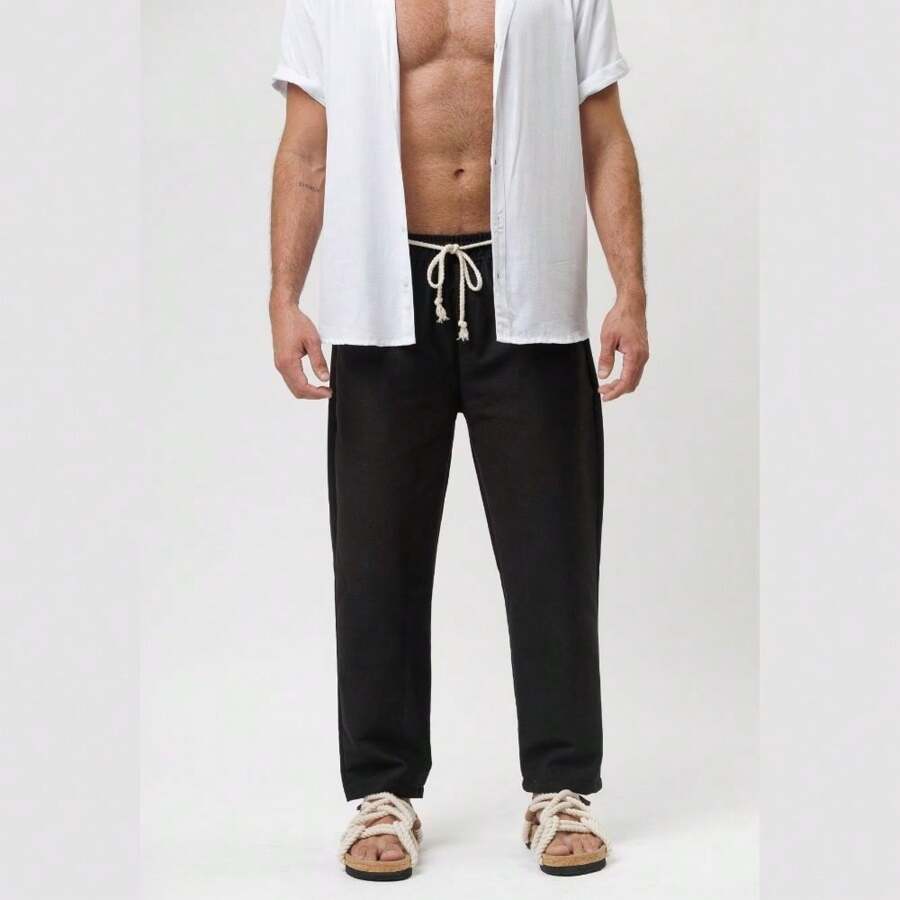 Calça Masculina Linho - Linha Exclusiva Santo Luxo