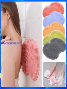 Foot Shower, Back Massager Brush, Bathroom Cleaner, Non-Slip Bathtub - 彩色 - 查看 7