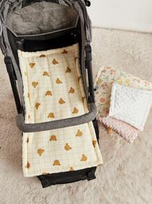 1pc Soft, Breathable & Anti-Slip Stroller Seat Cushion, Suitable For Autumn/Winter And Daily Use - Multicolor - View 14