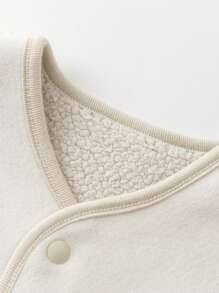 mini bala New Winter Reversible Vest, Warm Fleece Vest For Boys And Girls