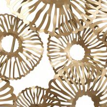 24x2x42" Gold Iron Wall Art,Sachper-70