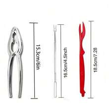 海鲜工具蟹爪和海鲜叉套装，多功能