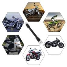 11 件摩托车修理工具 5.0-6.8 毫米辐条扳手套件，适用于大多数摩托车越野车，CNC 辐条扳手套件