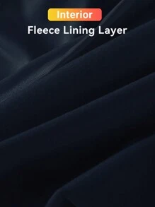 2 件装女士运动保暖 T 恤秋冬季微绒衬里打底衫多功能底层运动训练 T 恤 - 藏蓝色 - 查看 10