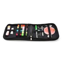 1pc Sewing Kit Organizer Bag For Storing Sewing Needles, Small Scissors, Pins And Other Small Sewing Accessories - Black - View 6